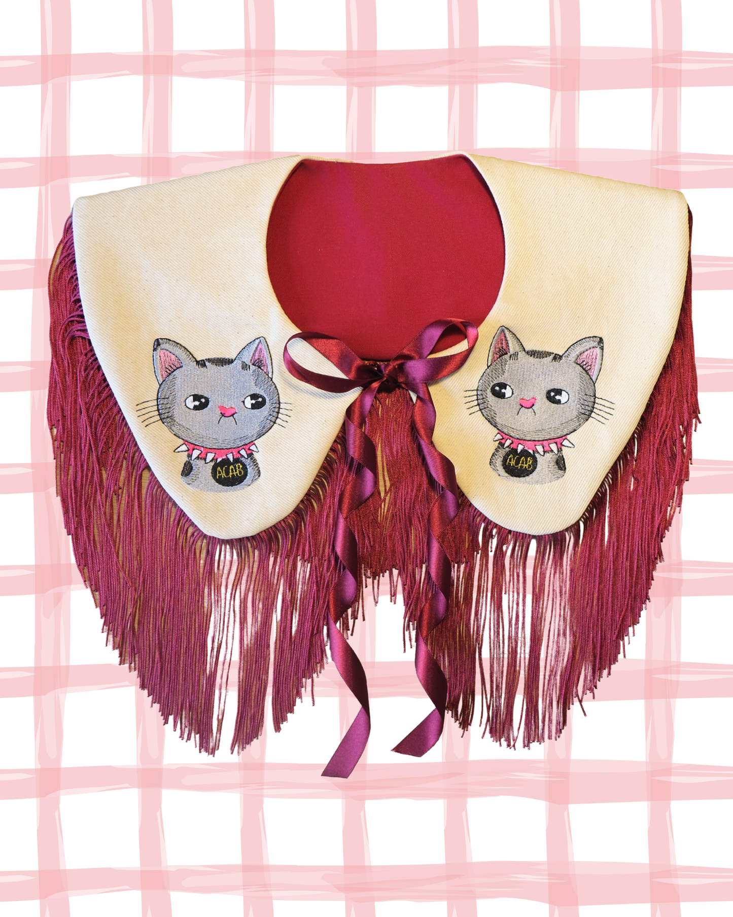 ACAB Cat Detachable Collar