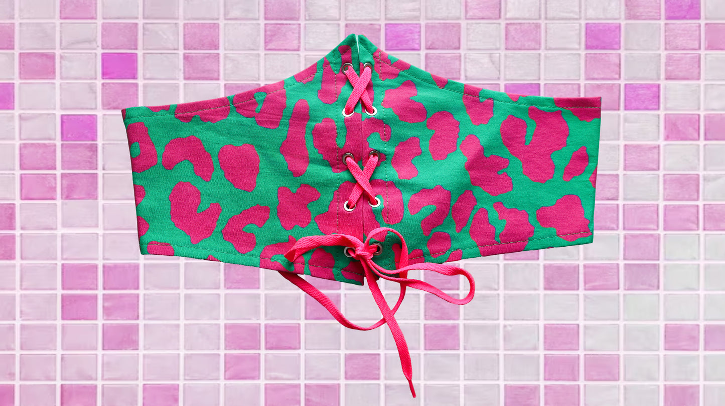 Savage Pink Underbust Corset