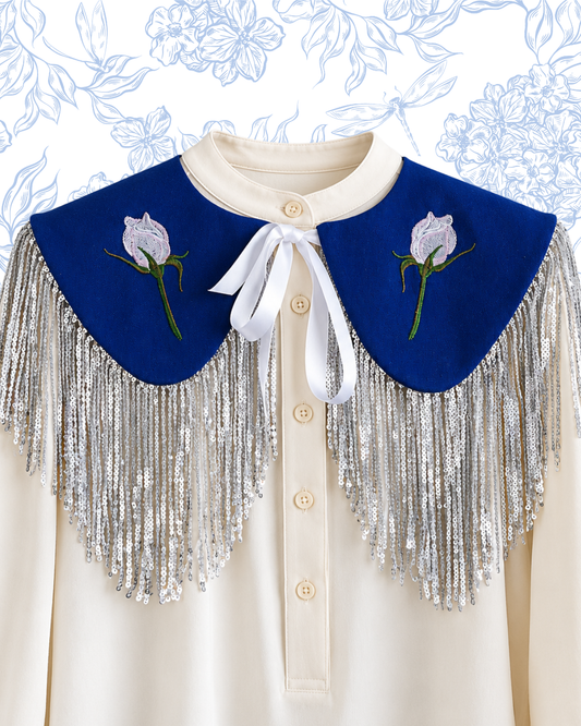 White Queen Detachable Collar