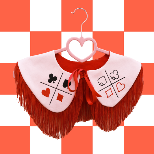 Card Trouble Detachable Collar