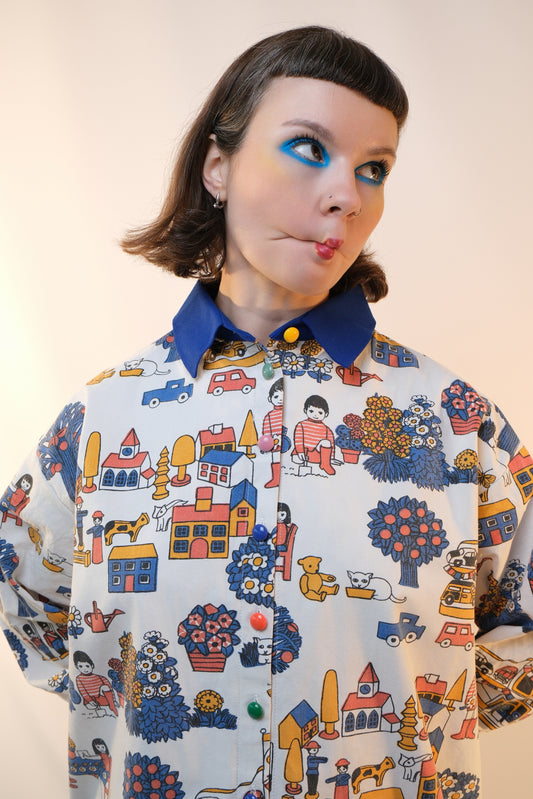 Home Again Oversized Shirt