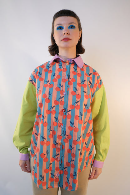 Sweet Cherry Oversized Shirt