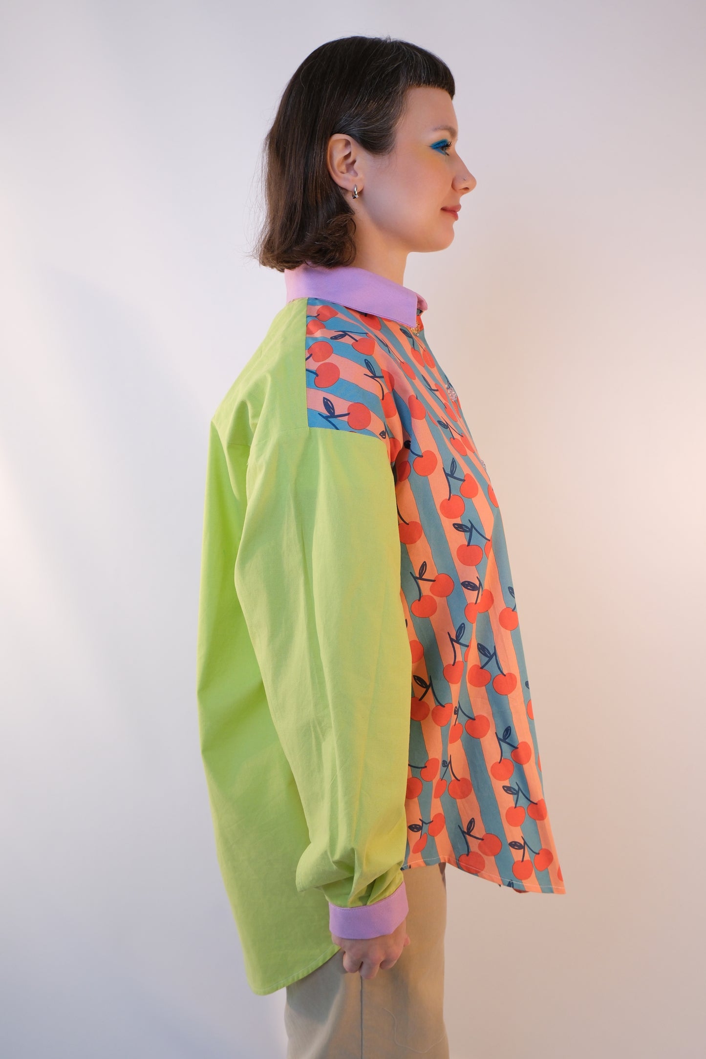 Sweet Cherry Oversized Shirt