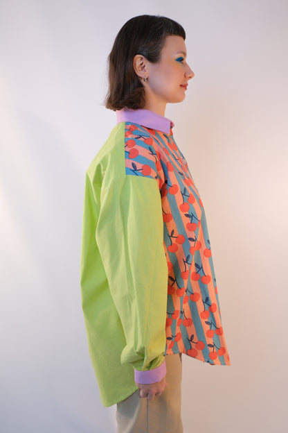 Sweet Cherry Oversized Shirt