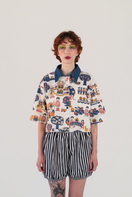Playtime Crop Shirt