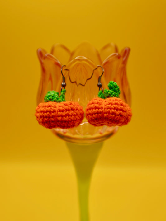 Pumpkin Spice earrings