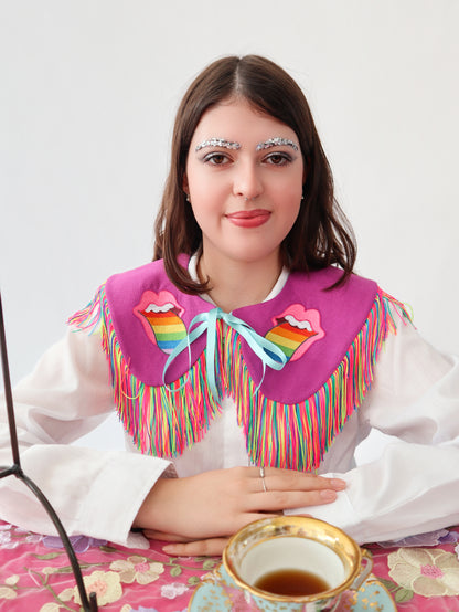 Rainbow Detachable Collar